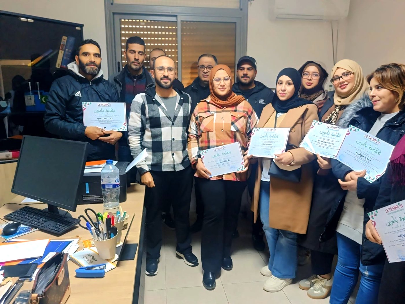 Groupe d'apprenants certifiés