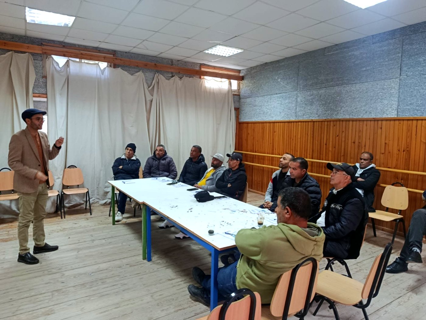 Session de formation en salle